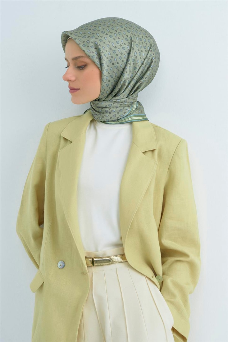 Armine  Saf İpek Sura Eşarp 9548D 52 