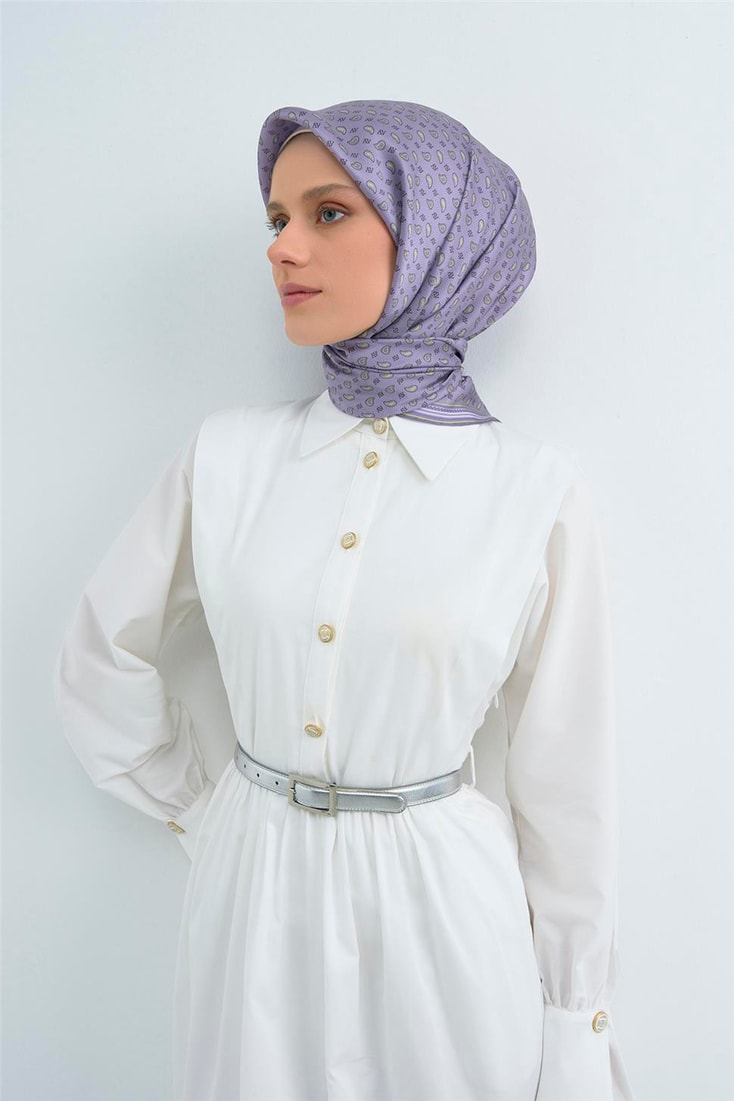 Armine  Saf İpek Sura Eşarp 9548D 59 