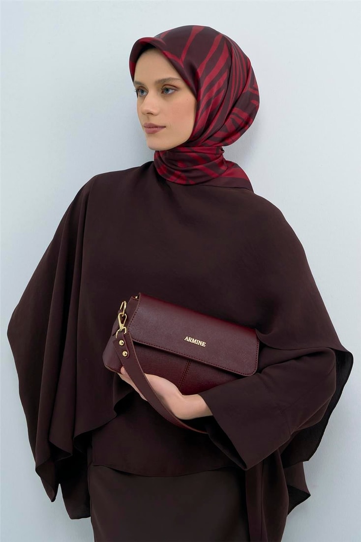 Armine  Saf İpek Sura Eşarp 9550D 36