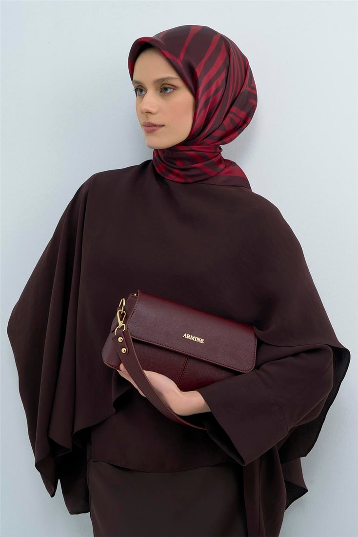 Armine  Saf İpek Twill Eşarp 9550D 36 
