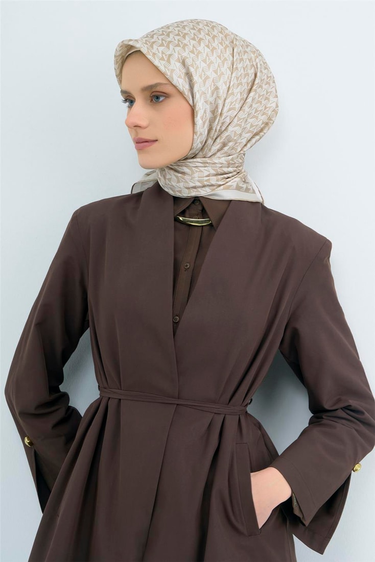 Armine  Saf İpek Twill Eşarp 9556D 80 