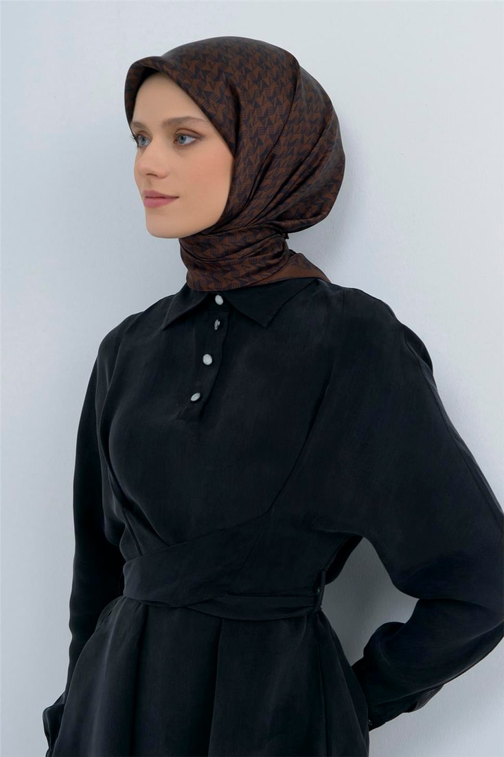 Armine  Saf İpek Twill Eşarp 9556D 88 