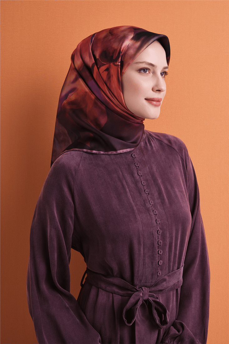 Armine Saf İpek Sura Eşarp 9603D 23 