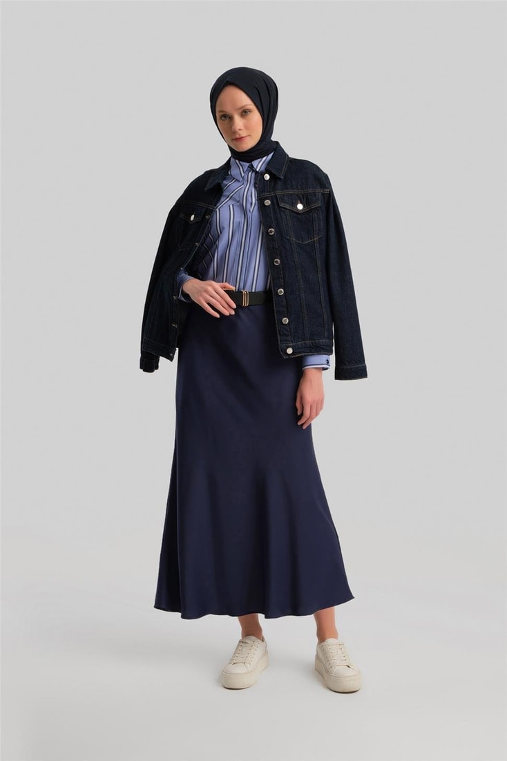 Armine Saten Etek Ort1534 Gece Mavisi