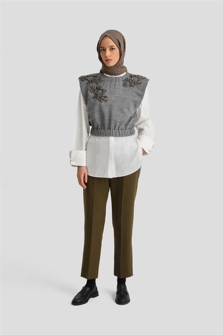 26Y2710 Armine Pantolon Haki