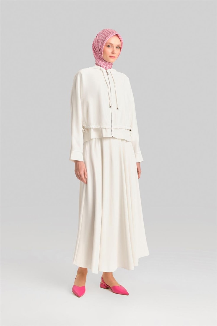 Armine Fileli Takım Ort6400 Ekru