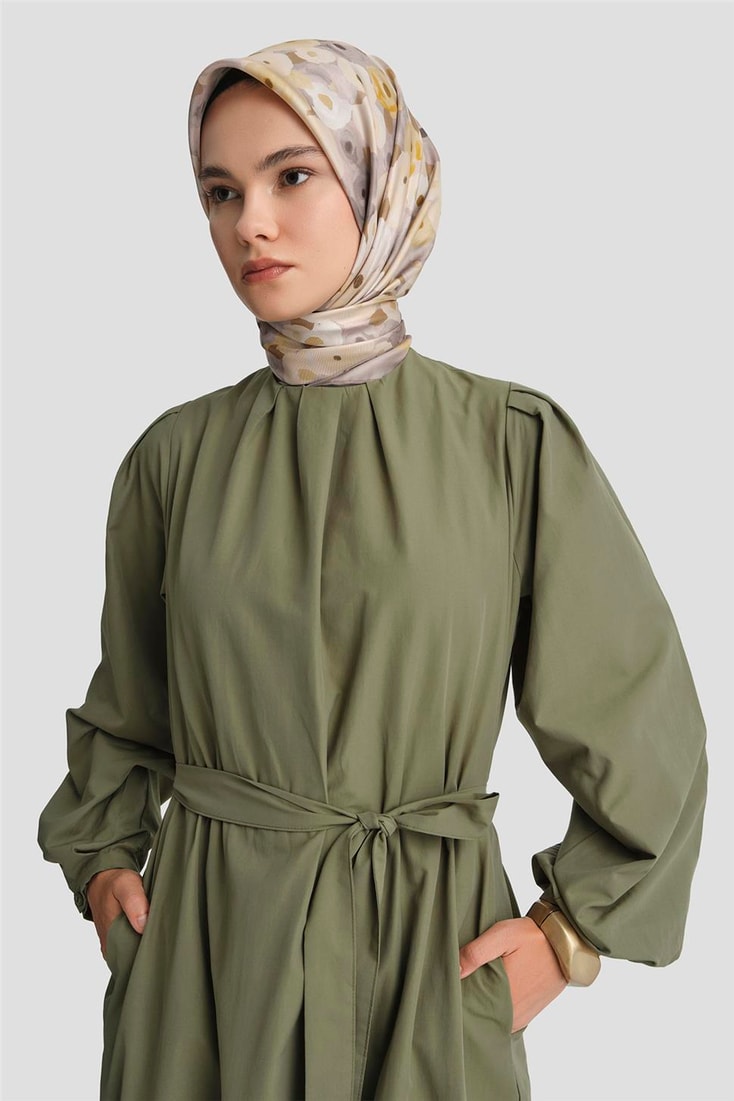 26Y9024 Armine Elbise Haki