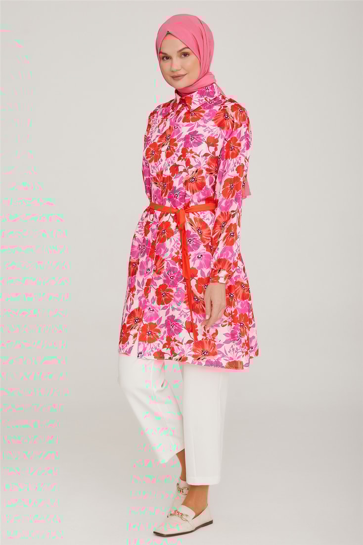 Armine Tunik 22K4837 Parlak Kırmızı