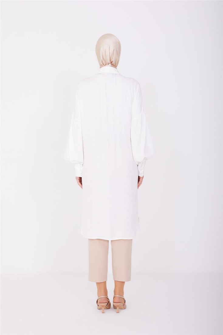 Armine Gömlek 23Yd3218 Ekru