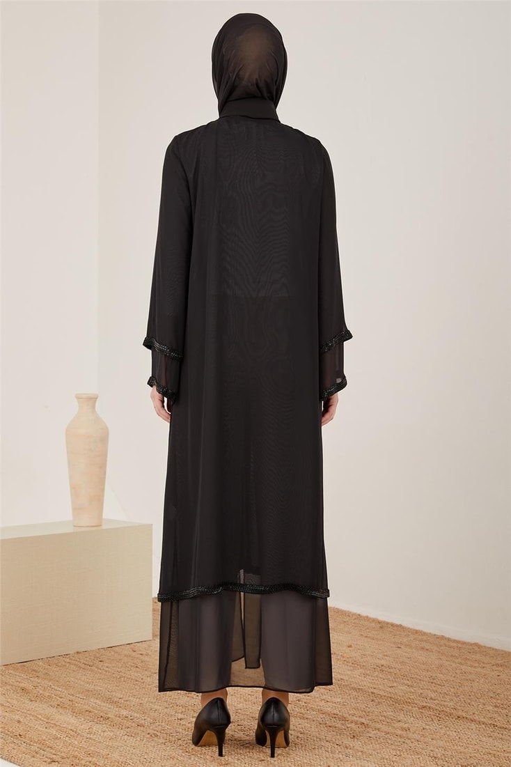 Armine Şık Ferace 23Y8400 Siyah