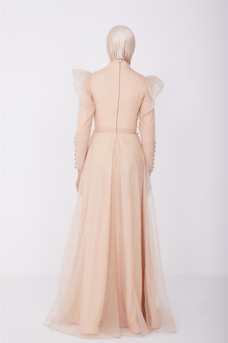 Armine Abiye Elbise 23Yd8500 Gold