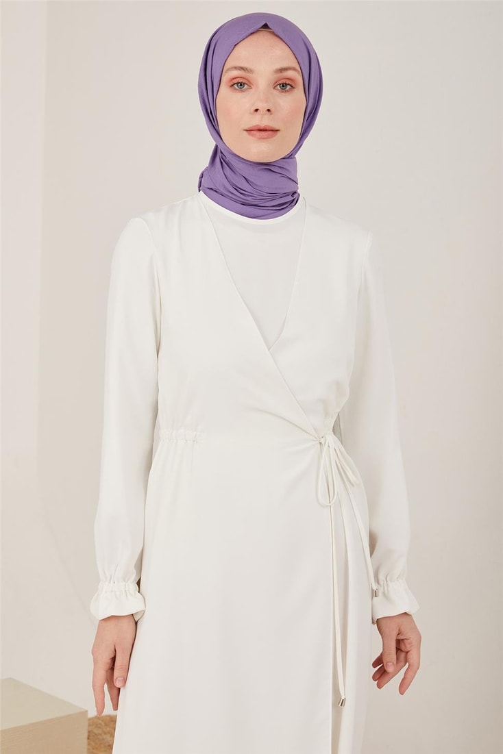 Armine Elbise 23Y9230 Ekru