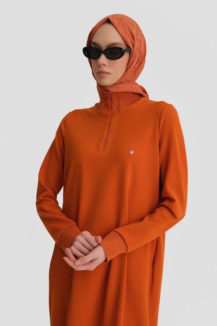 Armine Sweat Tunik 25K412 Oranj