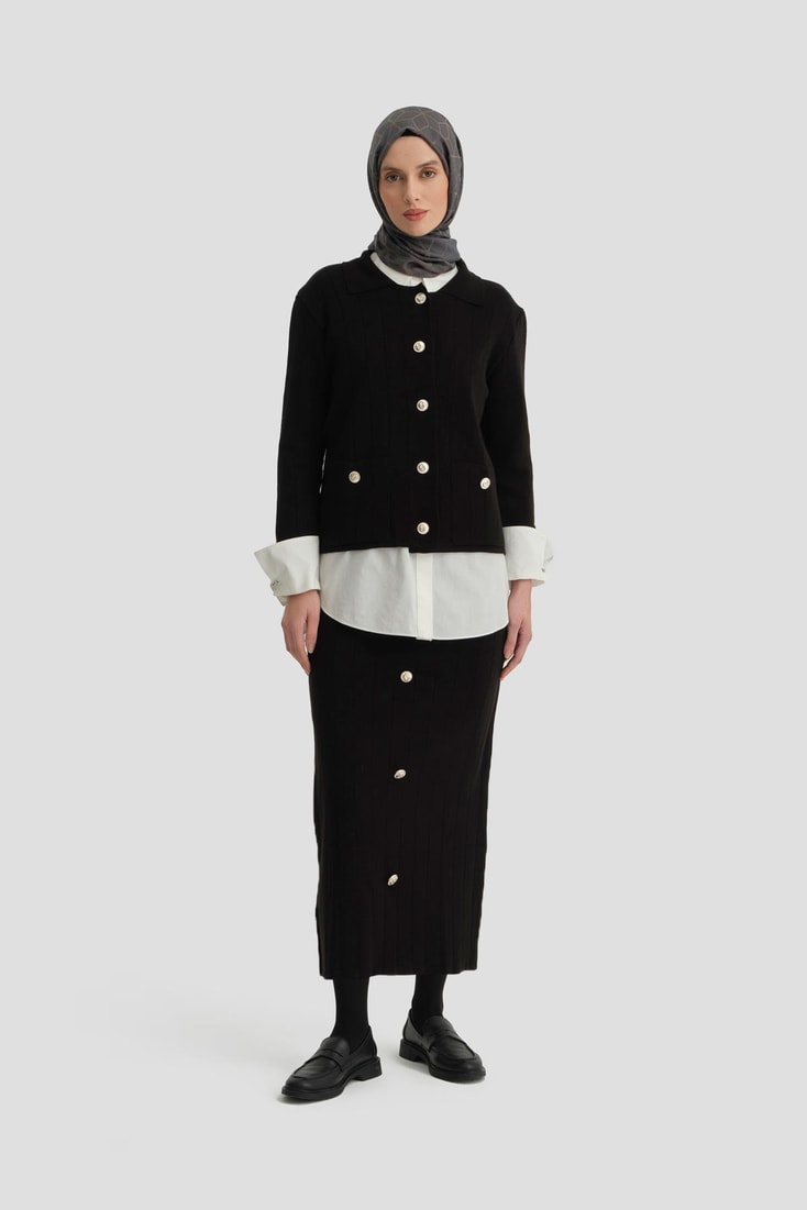 Armine Triko Takım 24KD4204 Siyah