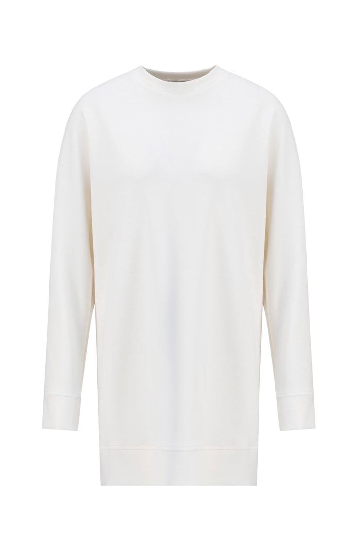 Armine Yarasa Kol Tunik 25KD4225 Beyaz