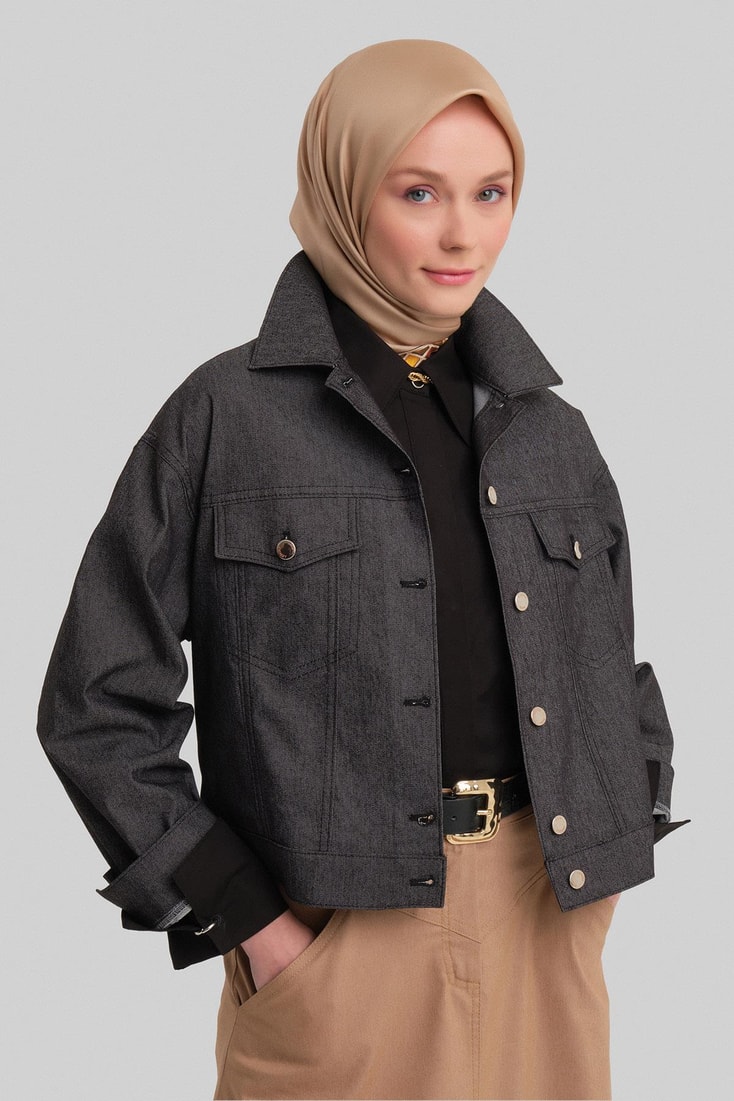 Armine Ceket 24K5405 Siyah 
