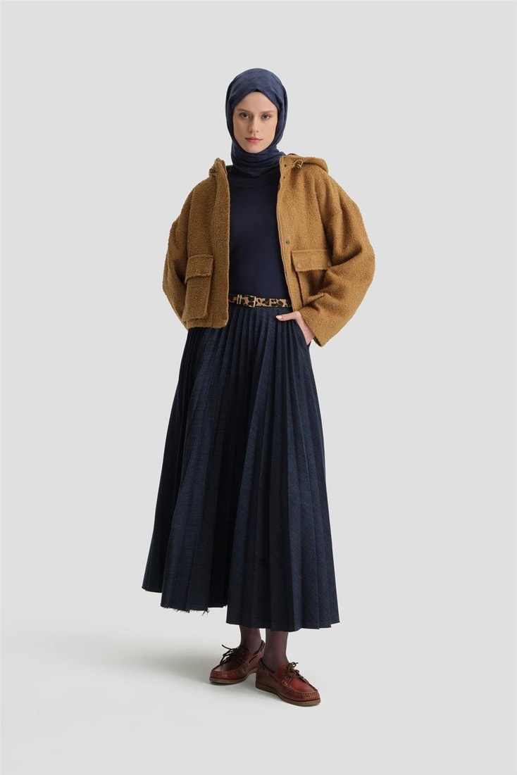 Armine Tüvit Kumaşlı Mont 25K5702 Camel