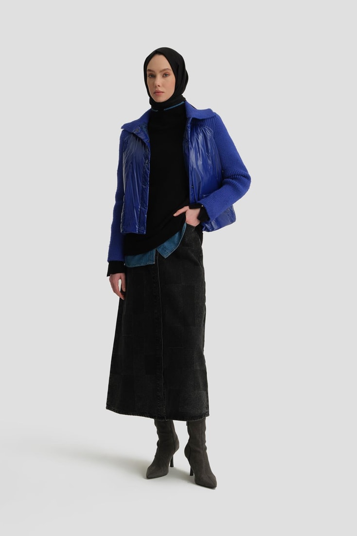 Armine Triko Garnili Mont 24K5711 Kobalt