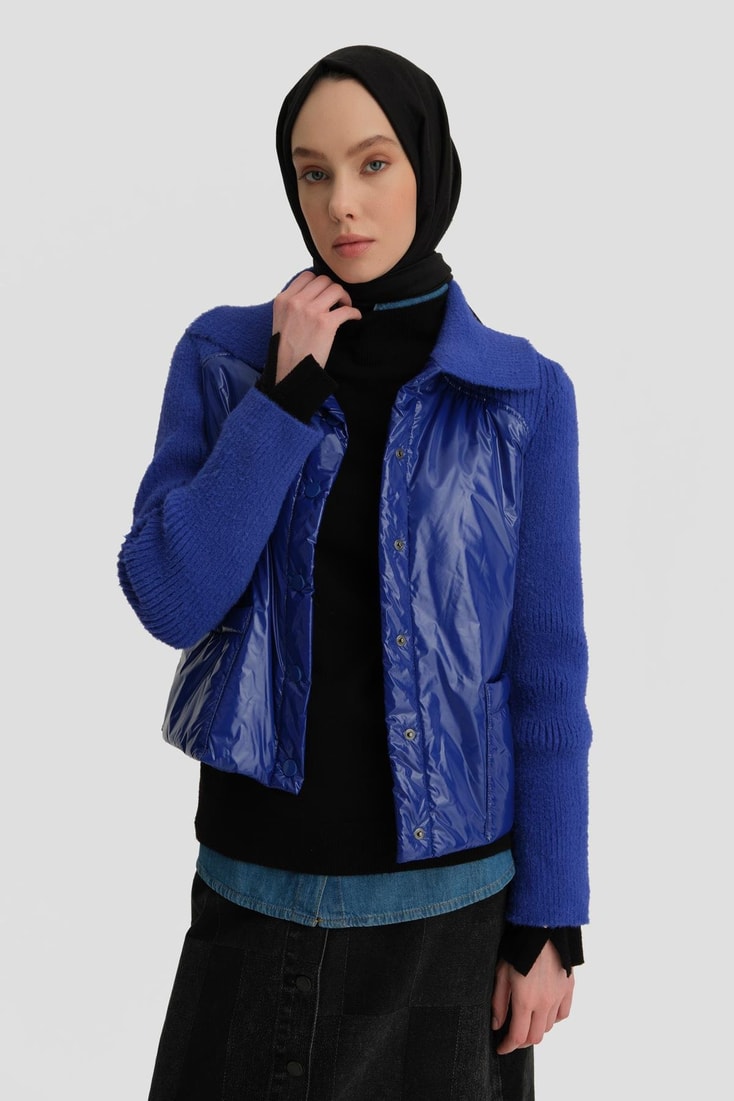 Armine Triko Garnili Mont 24K5711 Kobalt