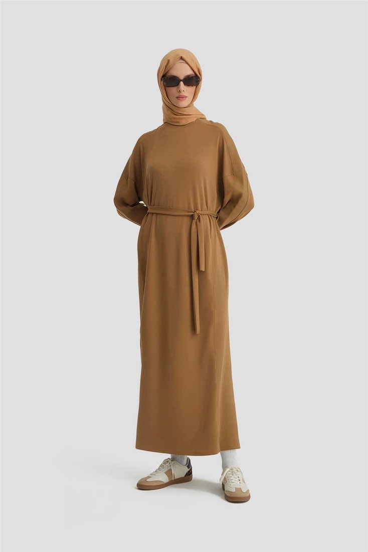 Armine Sweat Elbise 25KD6811 Camel