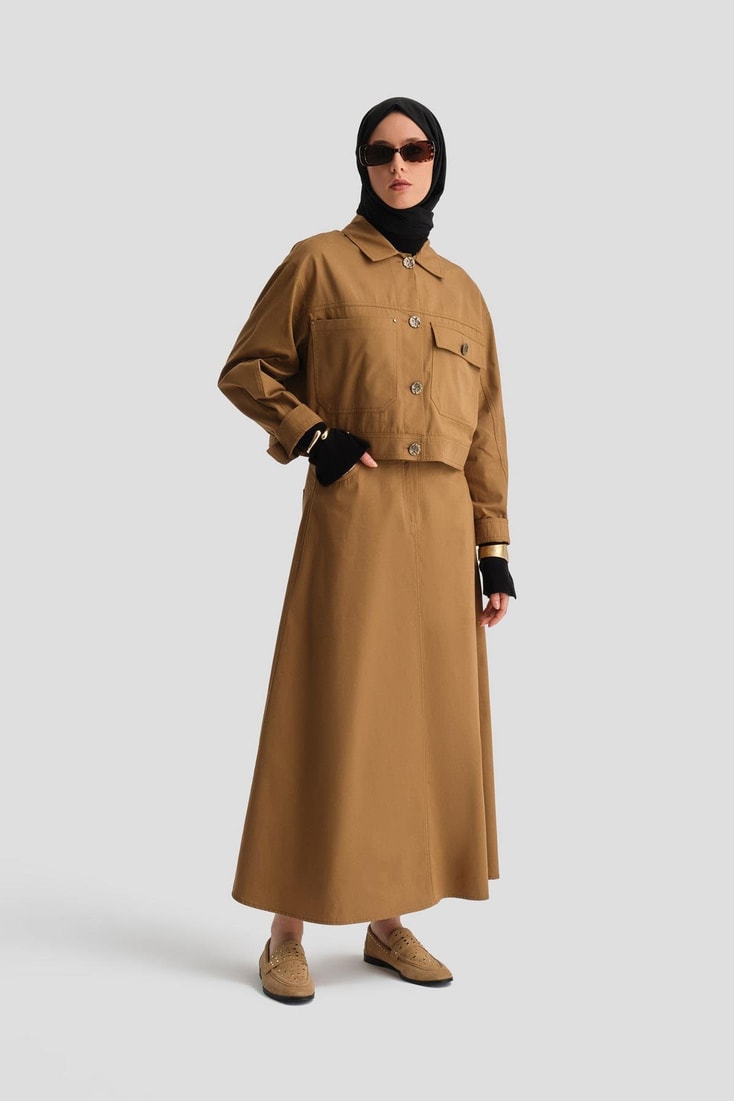 Armine Pamuklu Takım 24K6900 Taba