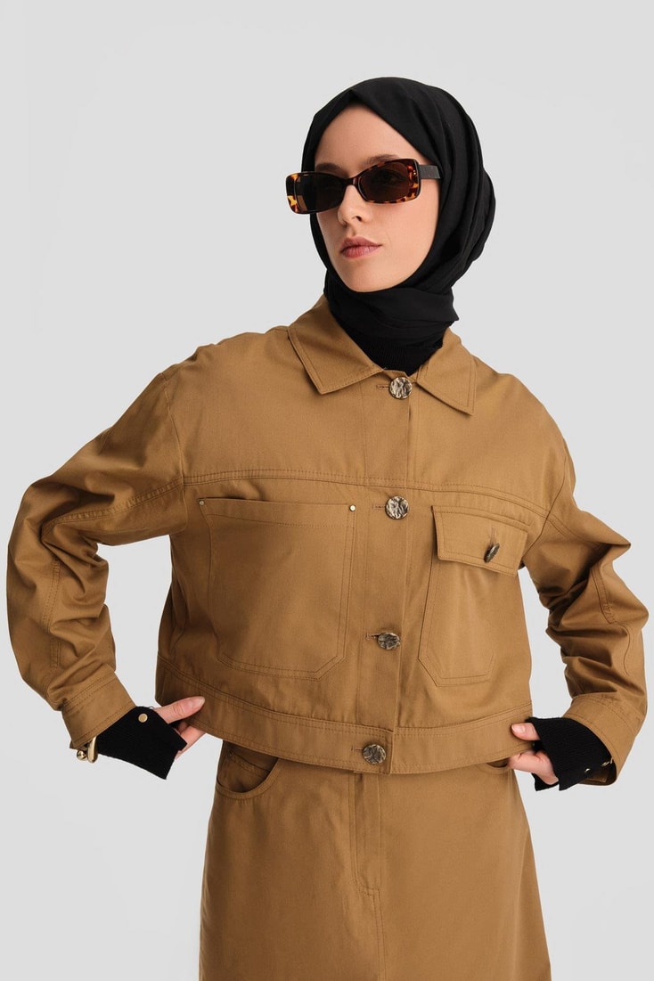 Armine Pamuklu Takım 24K6900 Taba