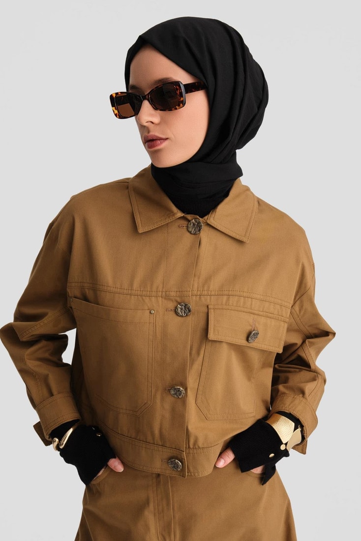 Armine Pamuklu Takım 24K6900 Taba