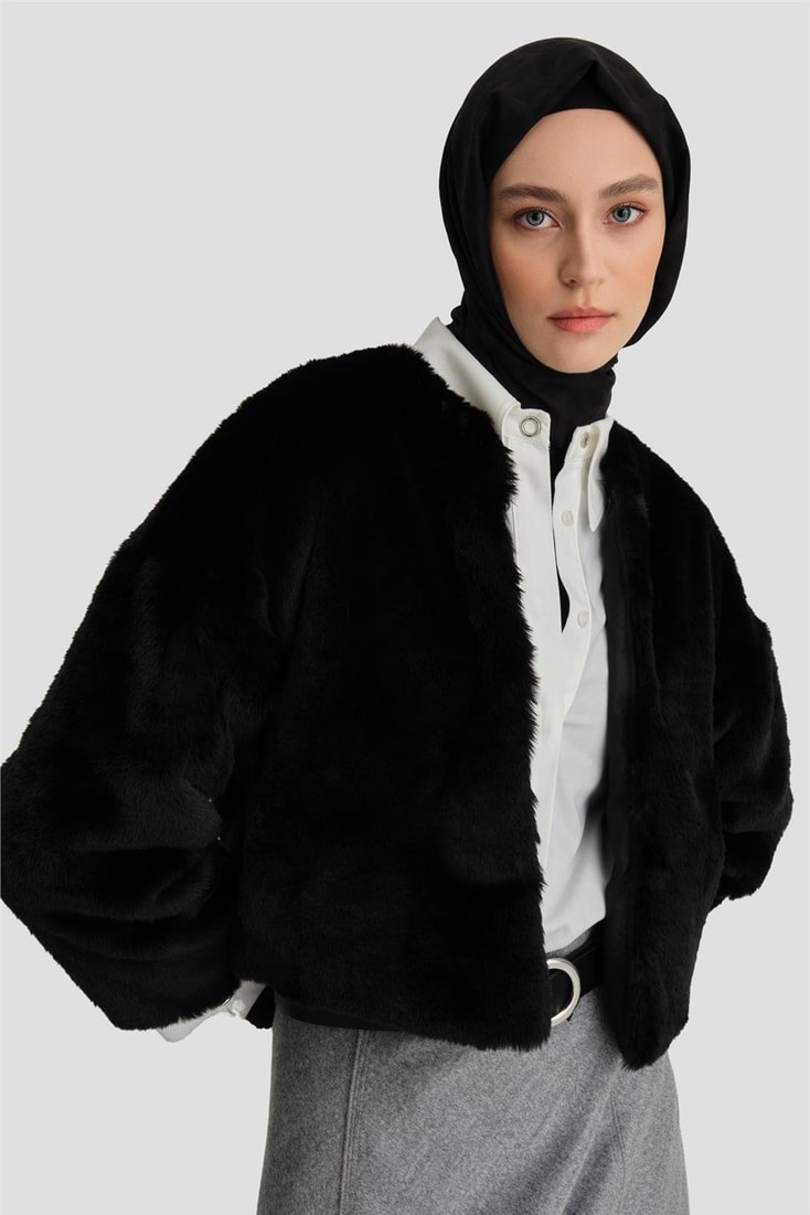 Armine Kürk Kaban 25K7610 Siyah