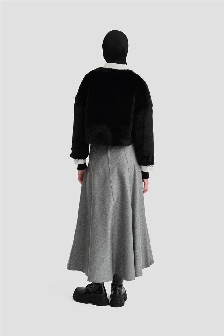 Armine Kürk Kaban 25K7610 Siyah