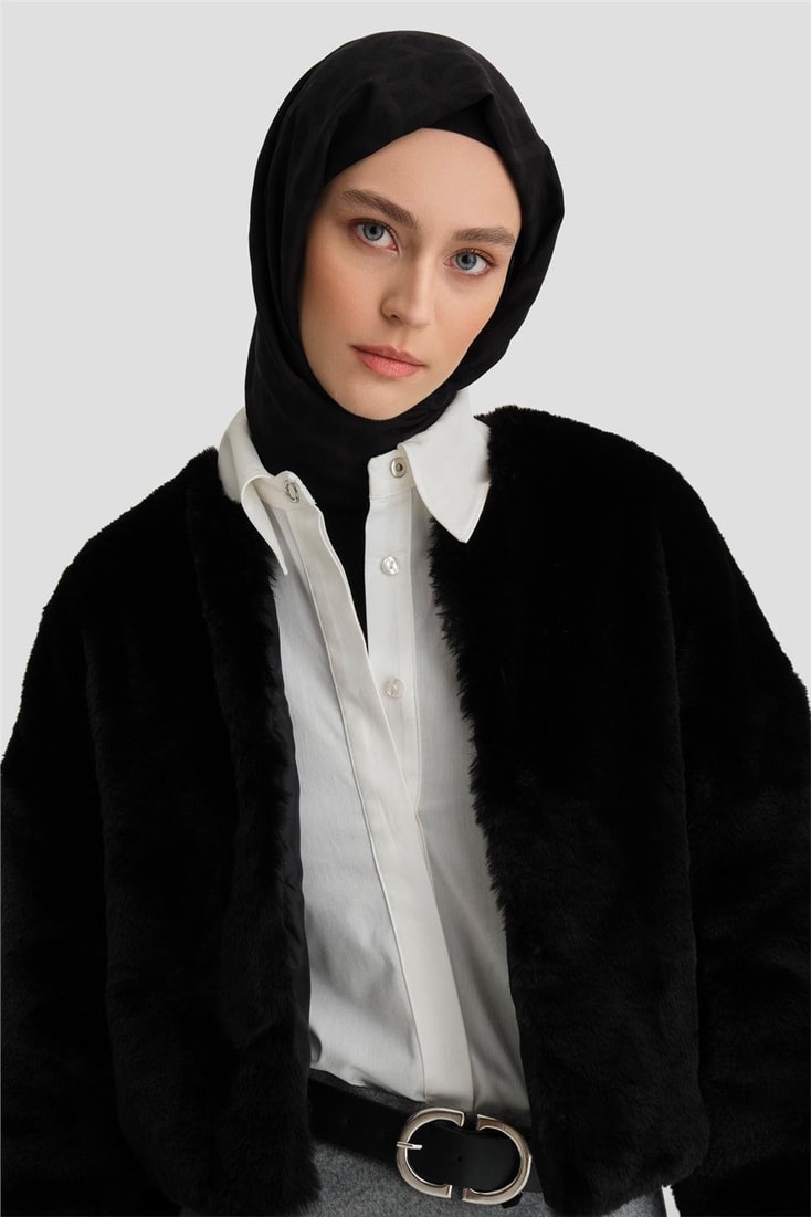 Armine Kürk Kaban 25K7610 Siyah