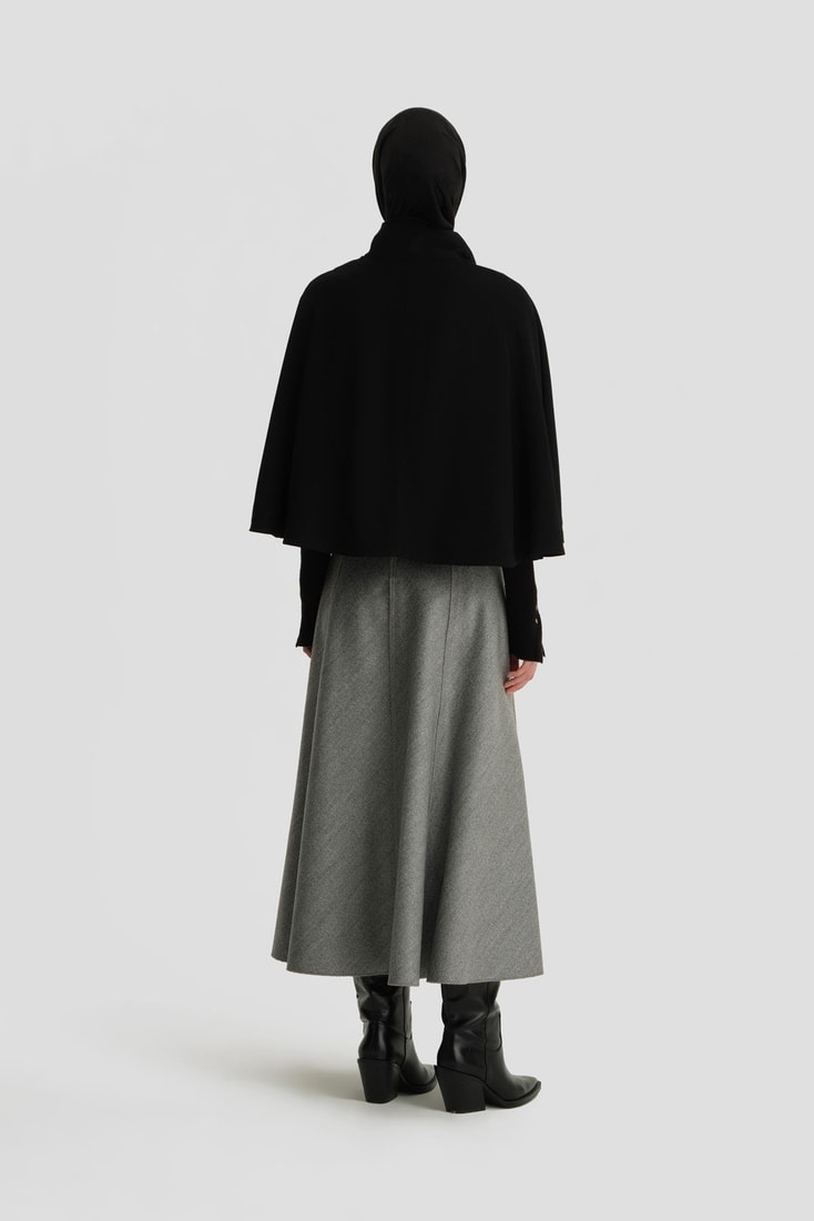 Armine Pelerin 25KH7701 Siyah