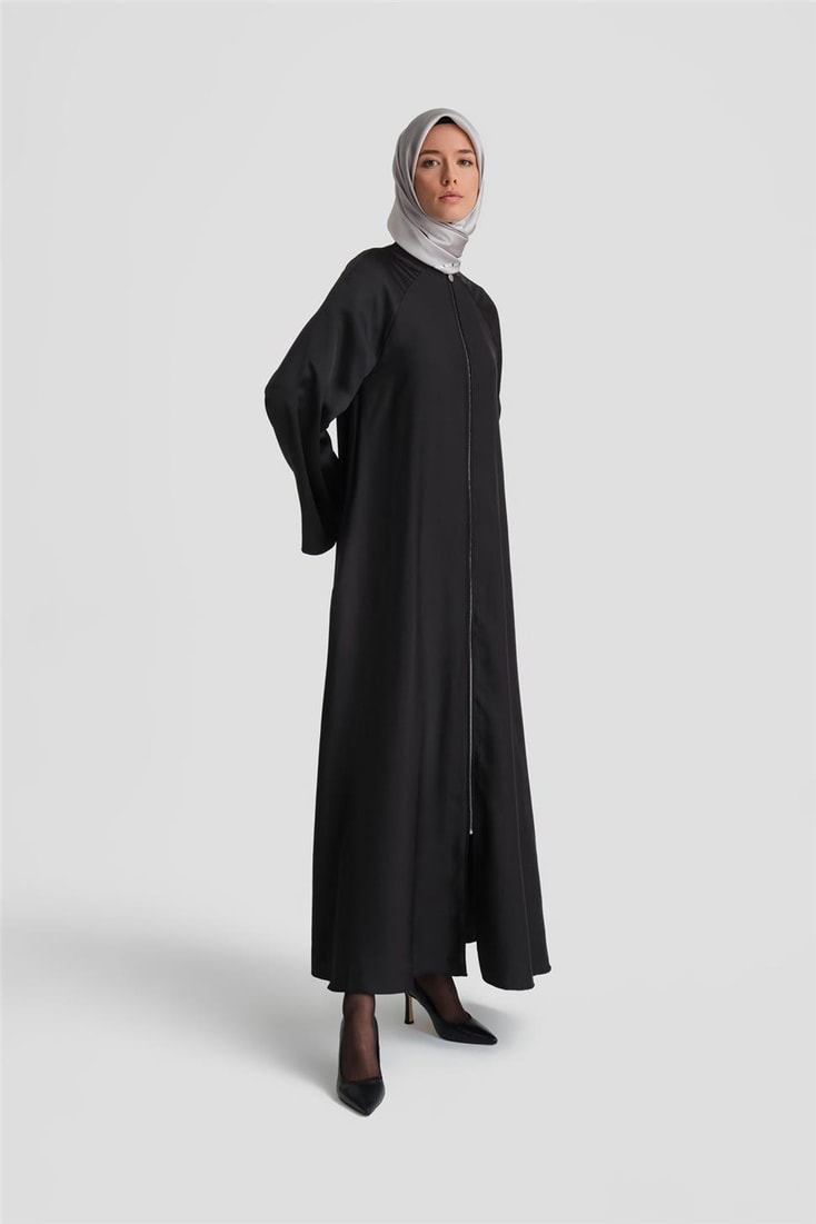 Armine Kumaş Mix Ferace 24K8900 Siyah