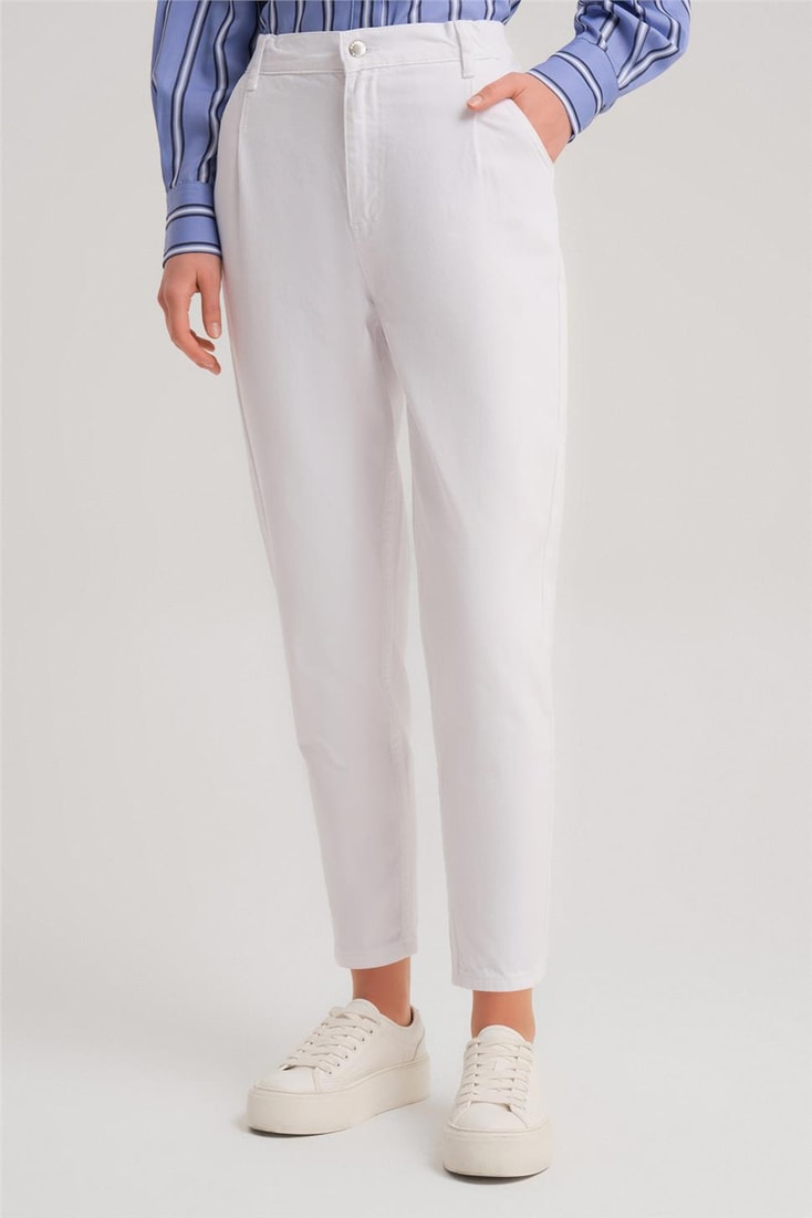 Armine Denim Pantolon 24Yd3404 Beyaz