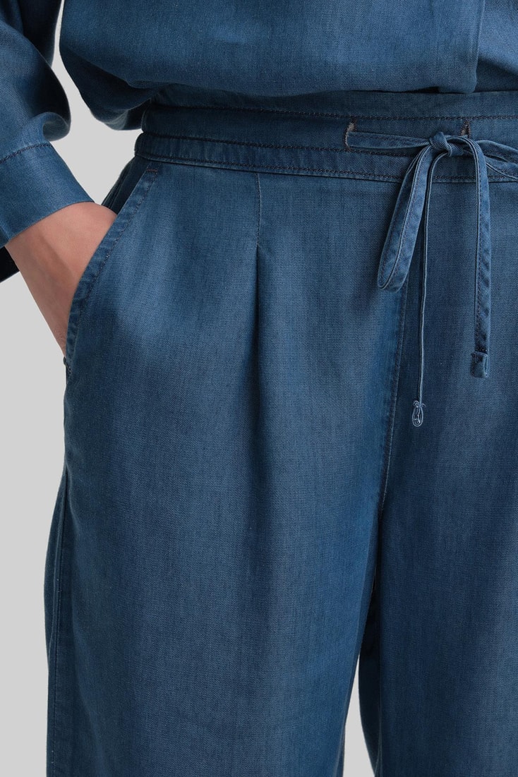 Armine Tencel Pantolon 24Yd3408 Mavi