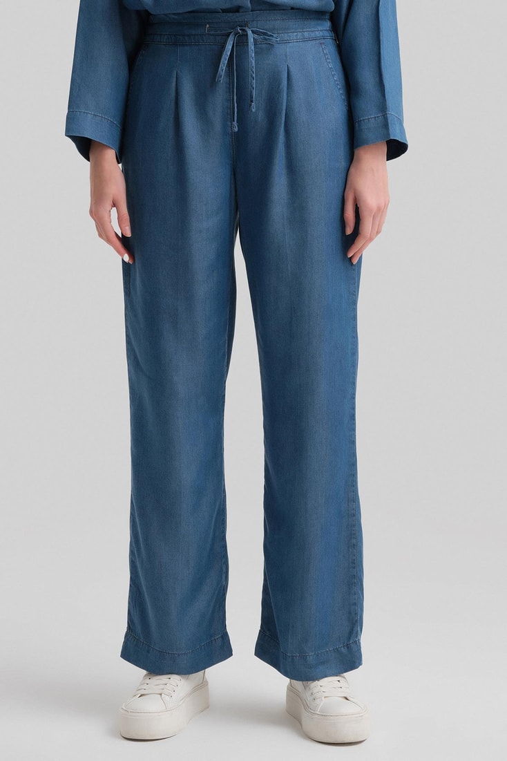 Armine Tencel Pantolon 24Yd3408 Mavi