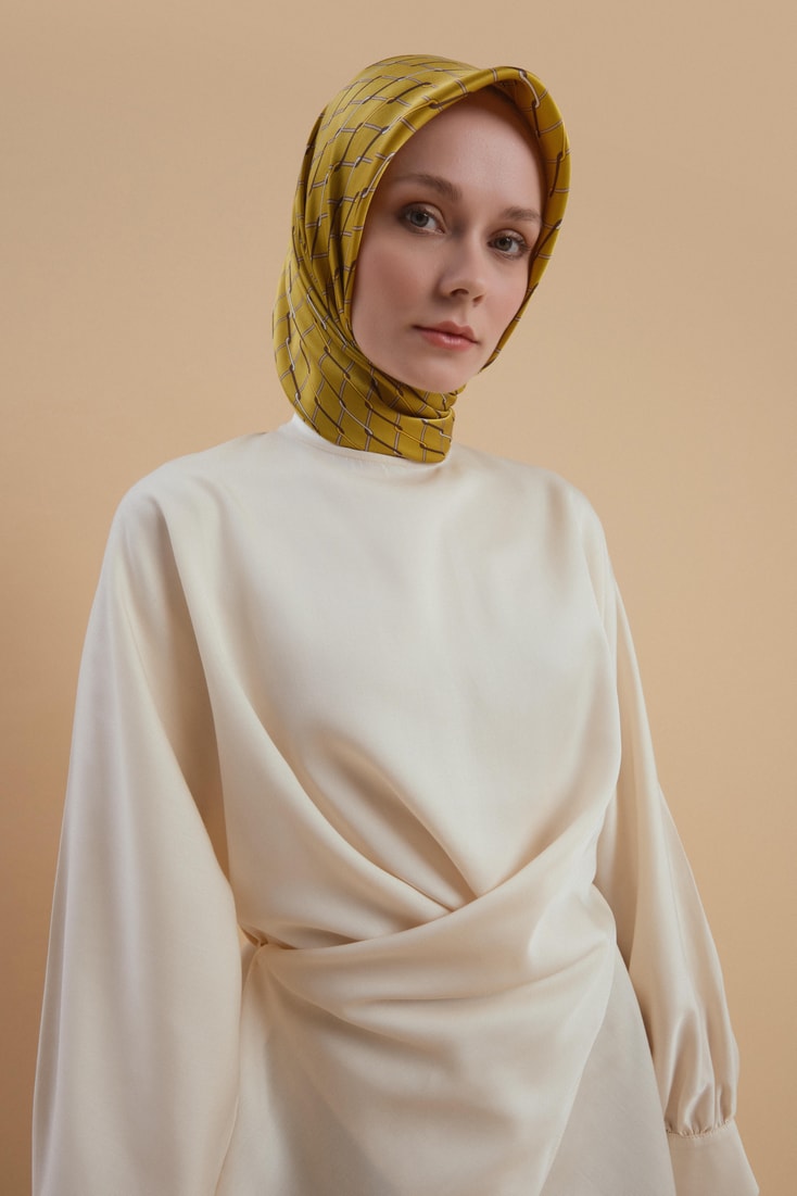 Armine Çapraz Bağlamalı Tencel Bluz 24Y3536 Aytaşı