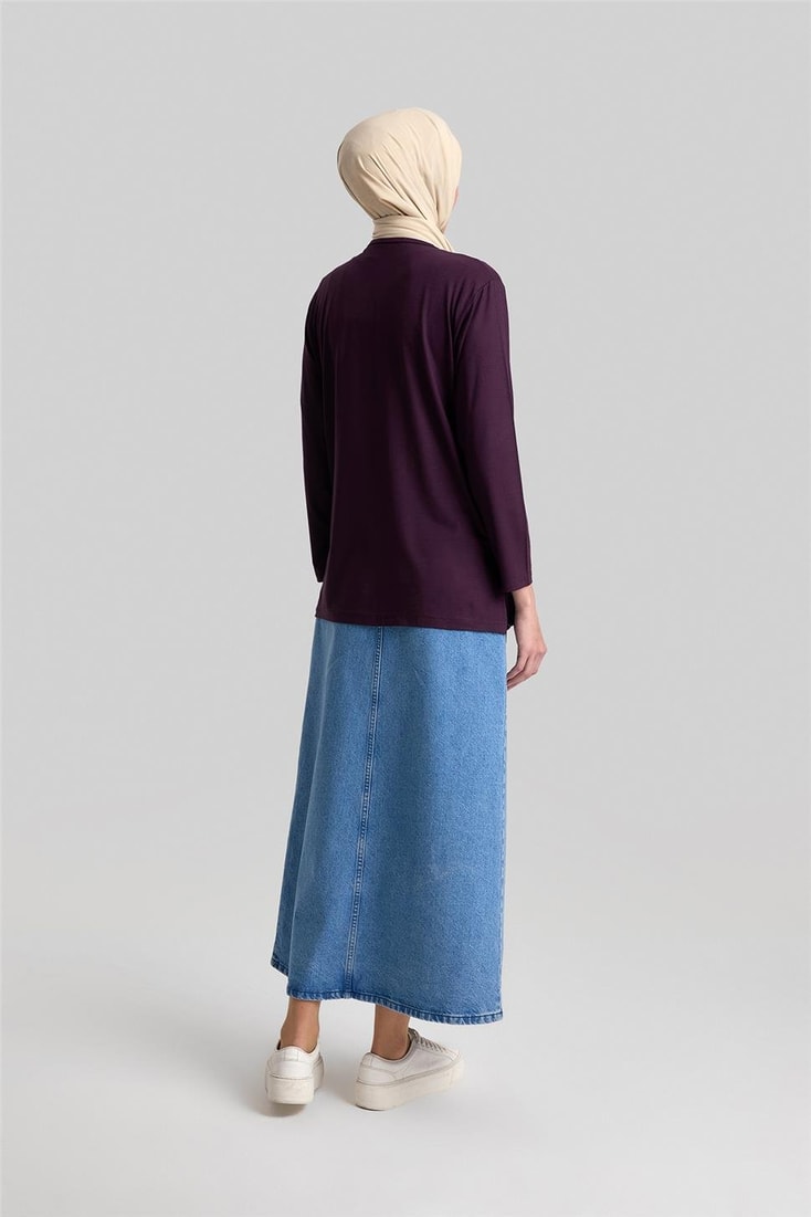 Armine Penye 24Yd9008 Mürdüm