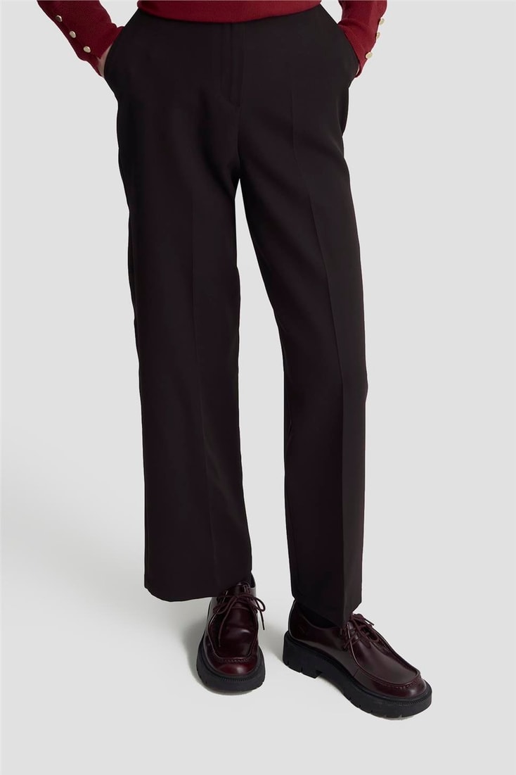 Armine Yüksek Bel Pantolon 25KM1024 Siyah