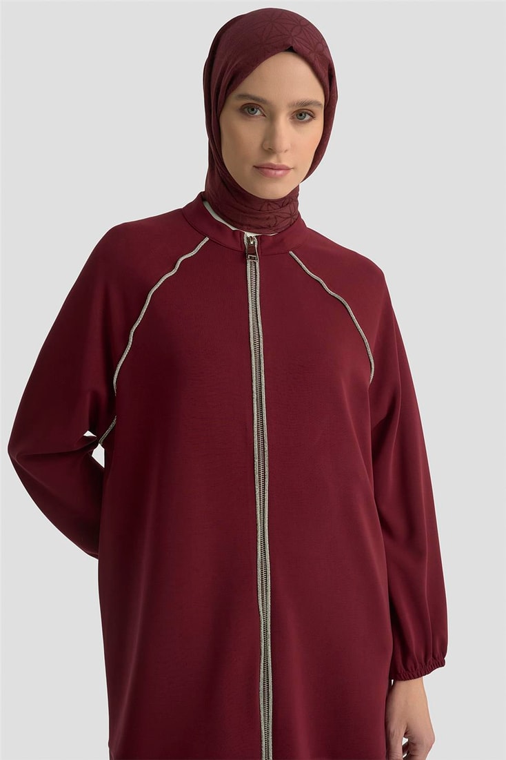 Armine Biyeli Örme Takım 25KD1176 Bordo 