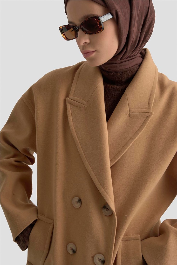 Armine Kaşe Kaban 25KD1709 Bej