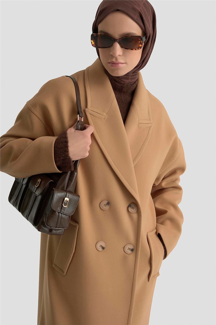 Armine Kaşe Kaban 25KD1709 Bej