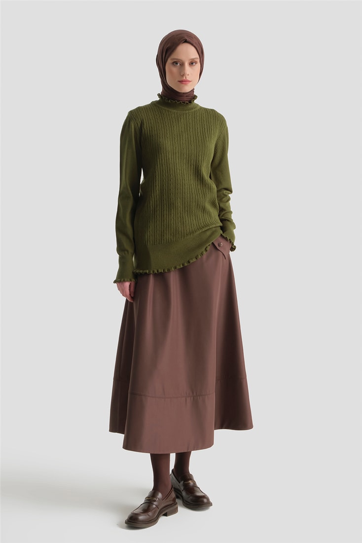 Armine Triko Kazak 25KD2901 Haki