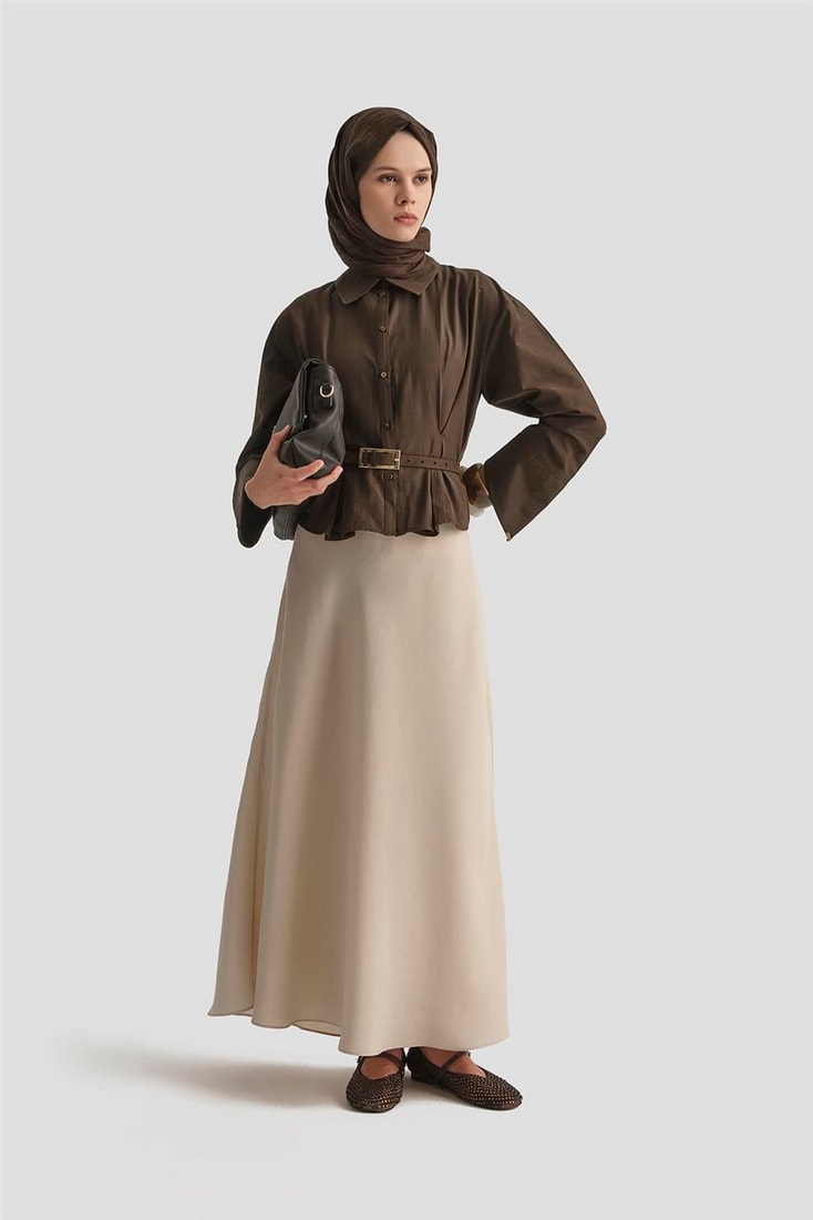 Armine Evaze Lyocell Etek 25KD4001 Kum