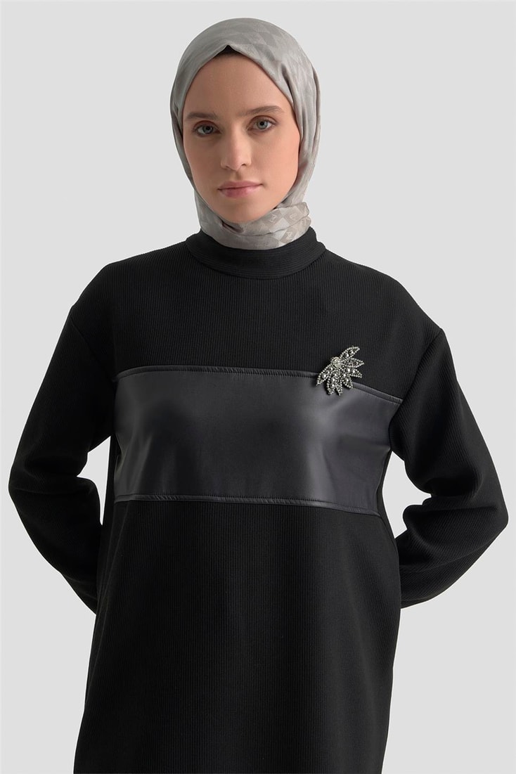 Armine Trend Tunik 25KT424 Siyah 