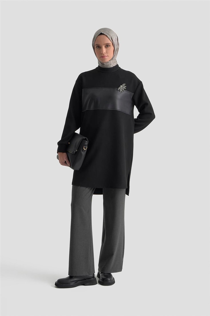 Armine Trend Tunik 25KT424 Siyah 