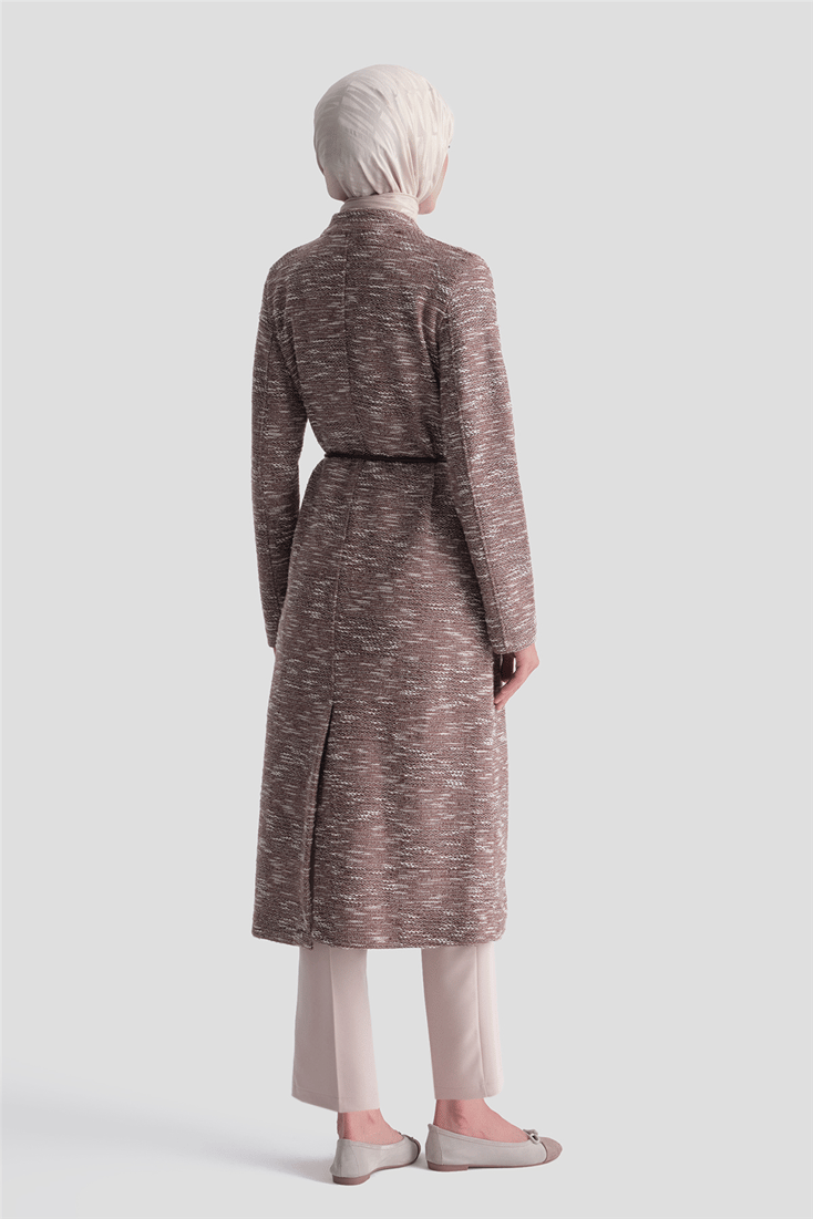 Armine Hırka 25K5005-1 Kahverengi 
