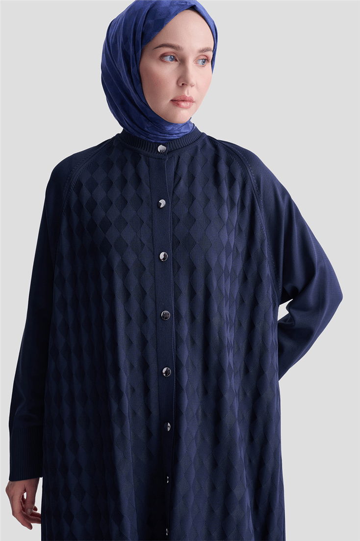 Triko Hırka 25KD5096 Lacivert