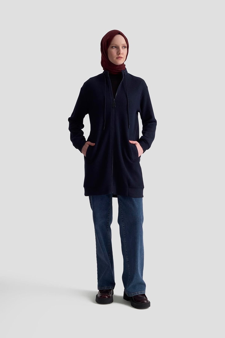 Armine Trend Hırka 25KT555 Lacivert