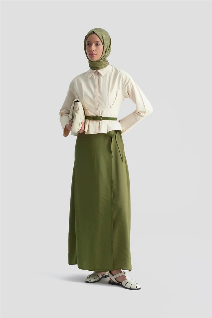 Armine Anvelop Etek 25KD9006 Haki
