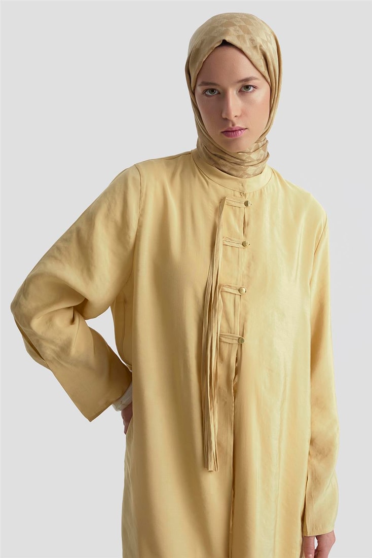 Armine Hakim Yaka Tunik 25KD9010 Camel